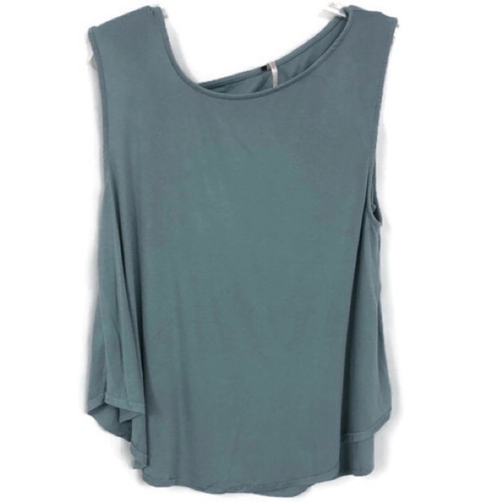 FREE PEOPLE SEAFOAM RIBBED‎ TANK S